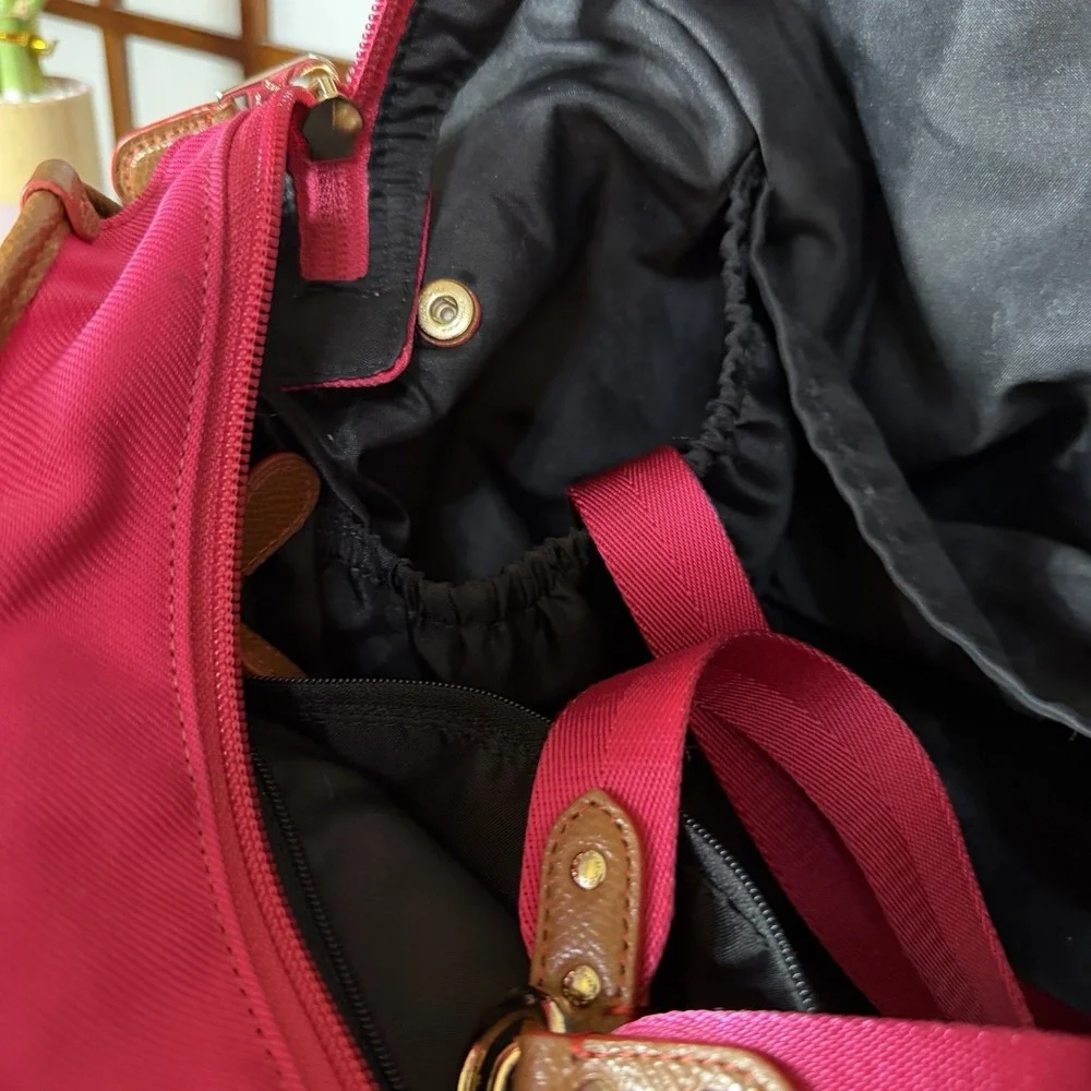 AUTHENTIC Coach Sawyer Baby Diaper Tote Women's Bag Hot Pink Strap, Work Tote